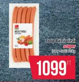 Coop Coop Bécsi virsli ajánlat