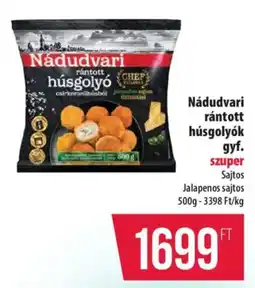 Coop Nádudvari rántott húsgolyók gyf. ajánlat