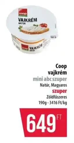 Coop Coop vajkrém ajánlat