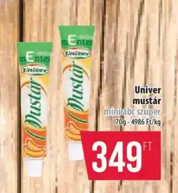 Coop Univer mustár ajánlat