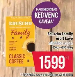Coop Eduscho Family örölt kávé ajánlat