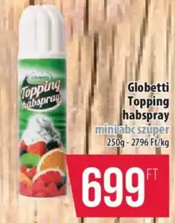 Coop Globetti Topping habspray ajánlat