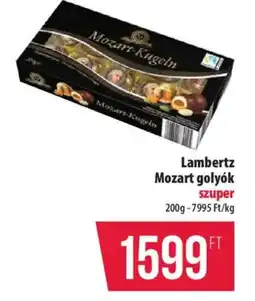 Coop Lambertz Mozart golyók ajánlat