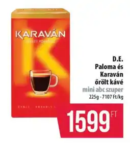 Coop D.E. Paloma és Karaván őrölt kávé ajánlat