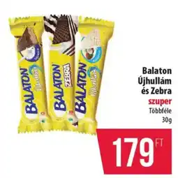 Coop Balaton Újhullám és Zebra ajánlat
