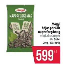 Coop Mogyi héjas pörkölt napraforgómag ajánlat