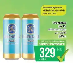 Coop Löwenbrau sör 4% ajánlat