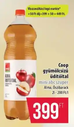 Coop Coop gyümölcsízű üdítőital ajánlat