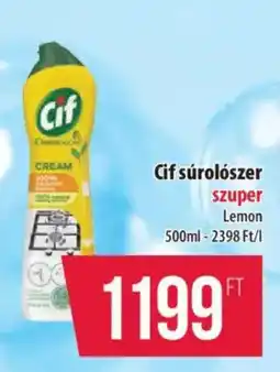 Coop Cif súrolószer ajánlat