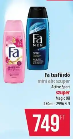 Coop Fa tusfürdő ajánlat