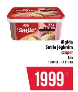 Coop Algida Smile jégkrém ajánlat
