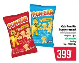 Coop Chio Pom-Bär burgonyasnack ajánlat