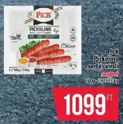 Coop Pick Pickolino sertés virsli ajánlat