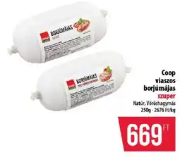 Coop Coop viaszos borjúmájas ajánlat