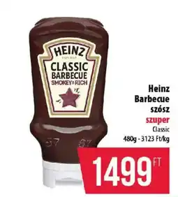 Coop Heinz Barbecue szósz ajánlat