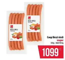 Coop Coop Bécsi virsli ajánlat