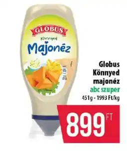 Coop Globus Könnyed majonéz ajánlat