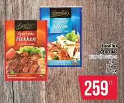 Coop Lucullus gyorspác ajánlat