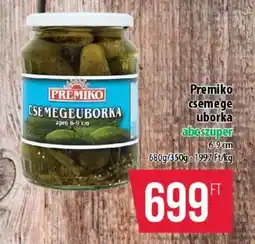 Coop Premiko csemege uborka ajánlat