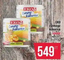 Coop EKO Csemege kukorica ajánlat