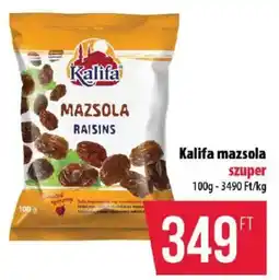 Coop Kalifa mazsola ajánlat