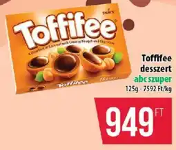 Coop Toffifee desszert ajánlat
