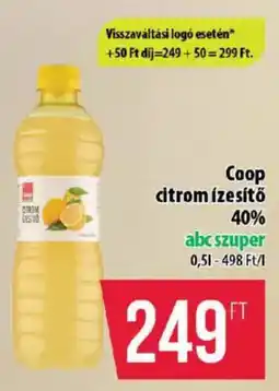 Coop Coop citrom ízesítő 40% ajánlat