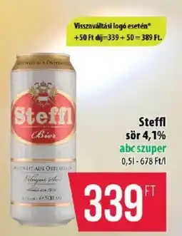Coop Steffl sör 4,1% ajánlat