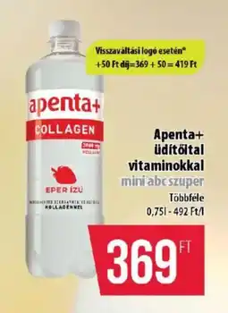 Coop Apenta+ üdítőital vitaminokkal ajánlat