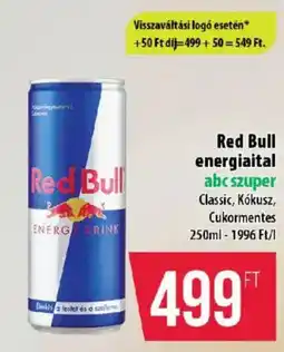 Coop Red Bull energiaital ajánlat