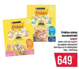 Coop Friskies száraz macskaeledel ajánlat