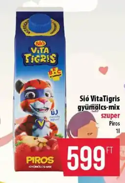 Coop Sió VitaTigris gyümölcs-mix ajánlat