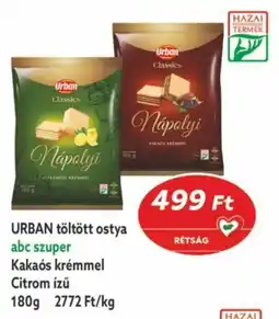 Coop URBAN töltött ostya ajánlat