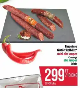 Coop Finonimo füstölt kolbász ajánlat