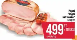 Coop Pápai Prágai sült sonka ajánlat