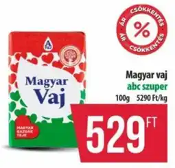 Coop Magyar vaj ajánlat