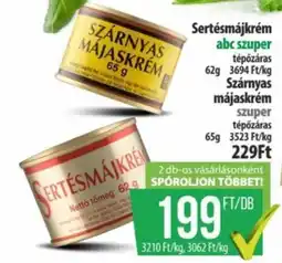 Coop Sertésmájkrém / Szárnyas májaskrém ajánlat