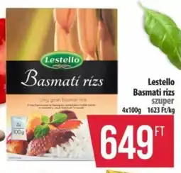 Coop Lestello Basmati rizs ajánlat