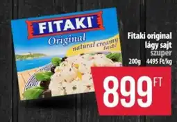 Coop Fitaki original lágy sajt ajánlat