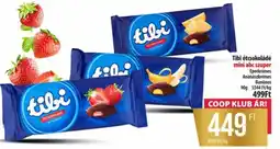Coop Tibi étcsokoládé ajánlat