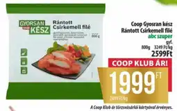 Coop Coop Gyosran kész Rántott Csirkemell filé ajánlat
