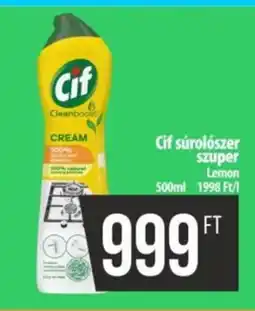 Coop Cif súrolószer ajánlat