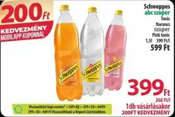 Coop Schweppes ajánlat
