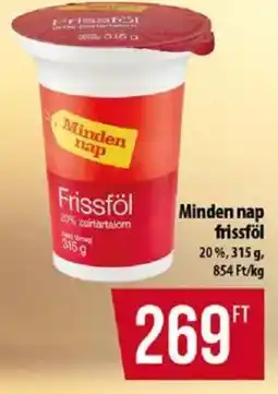 Coop Minden nap frissföl 20% ajánlat