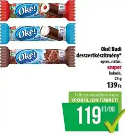 Coop Oké! Rudi desszertkészítmény ajánlat