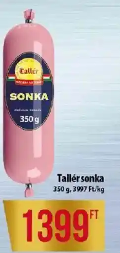 Coop Tallér sonka ajánlat