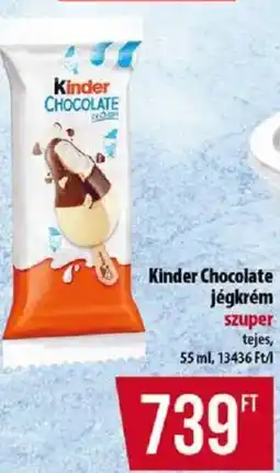 Coop Kinder Chocolate jégkrém ajánlat