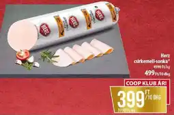 Coop Herz csirkemell-sonka ajánlat