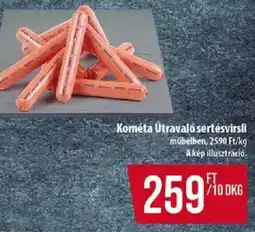 Coop Kométa Útravaló sertésvirsli ajánlat