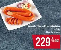 Coop Kométa Útravaló lecsókolbász ajánlat